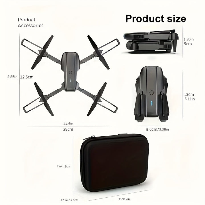 E99 Pro K3 Dual-Cam Foldable Drone