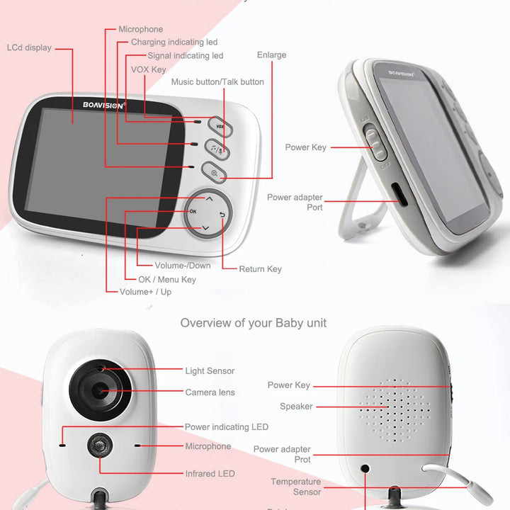 VB603 Wireless Baby Monitor