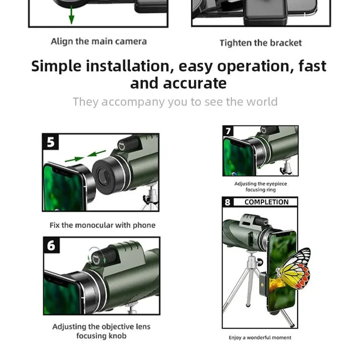 VistaZoom 80x100 HD Telescope