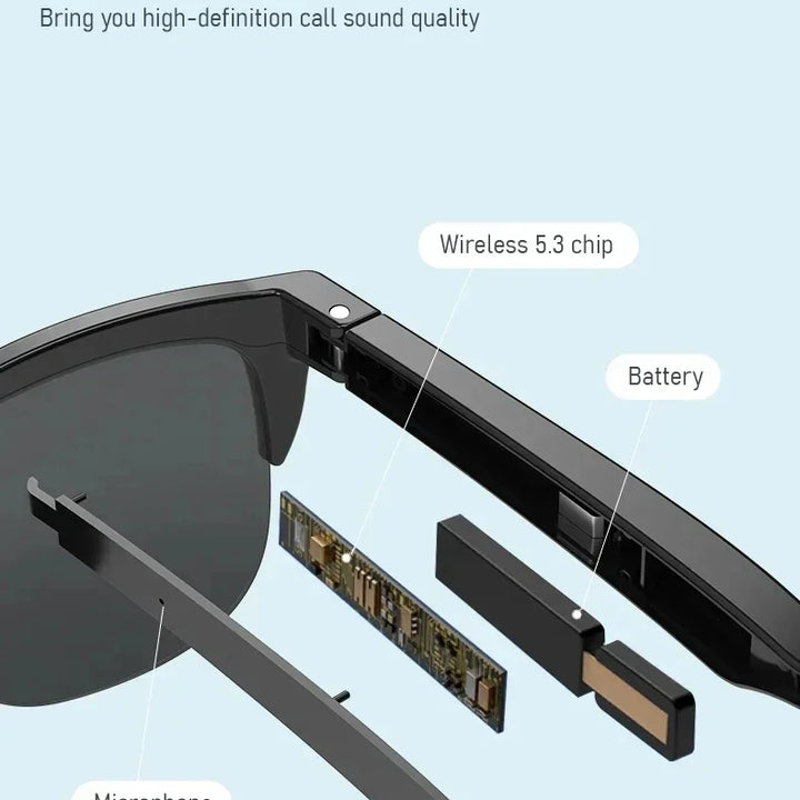 🚀 Bluetooth Smart Sunglasses – Answer Calls & Listen to Music Hands-Free!