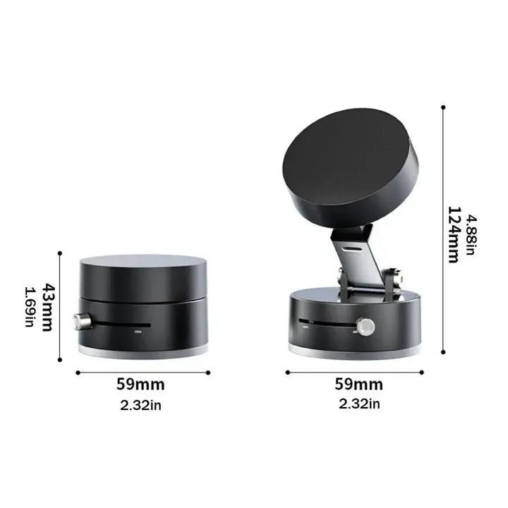 MagFlex Pro: 360° Foldable Magnetic Car Mount